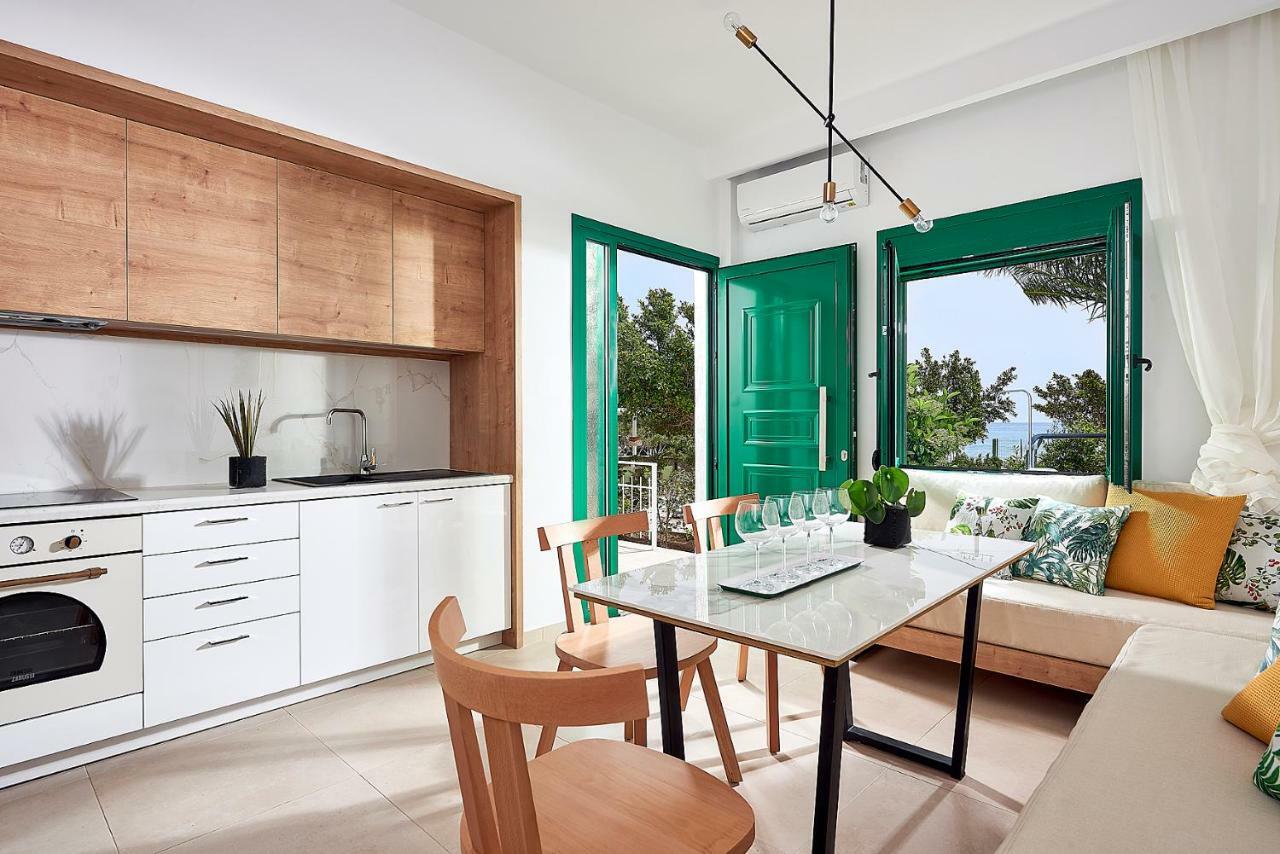 Beachfront Villa On Crete - Kirvas, Member Of Pelagaios Villas Koutsounári Bagian luar foto