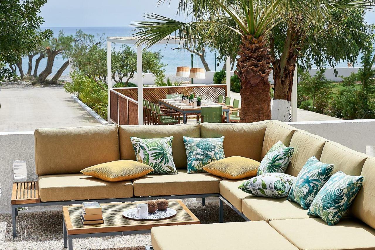 Beachfront Villa On Crete - Kirvas, Member Of Pelagaios Villas Koutsounári Bagian luar foto